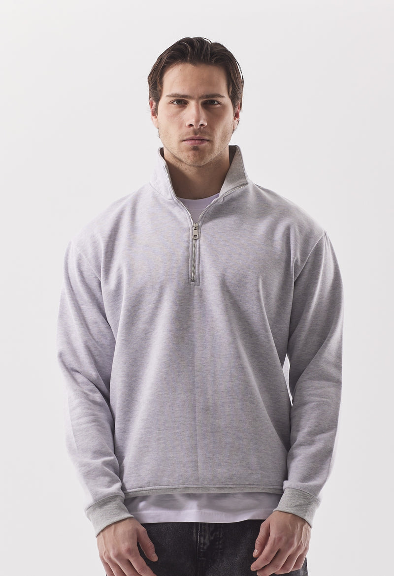 Everyday Half-Zip Sweatshirt Gray