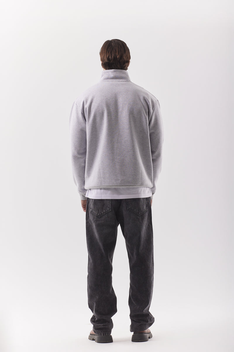 Everyday Half-Zip Sweatshirt Gray